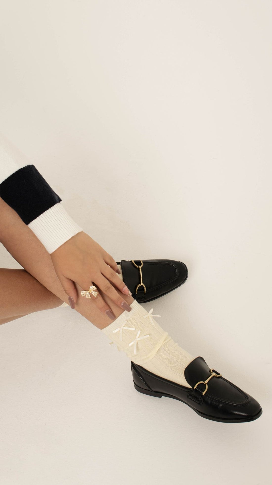 Calzini Fiocchi Giallo ♥