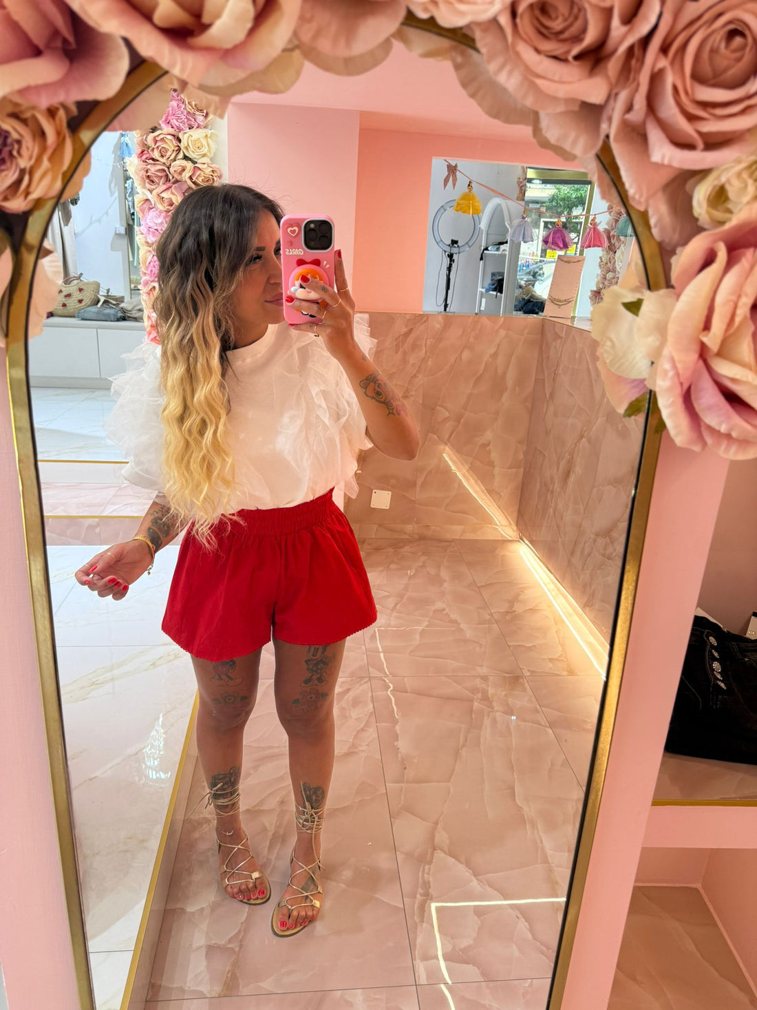 Short Romantico Red ♥