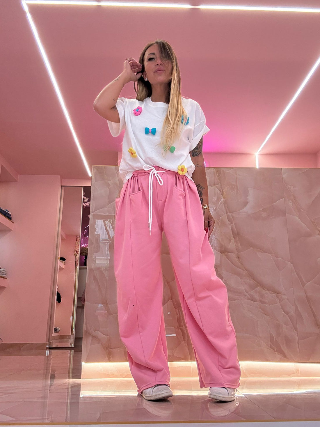 Pantalone Rosa Gang Gym ♥