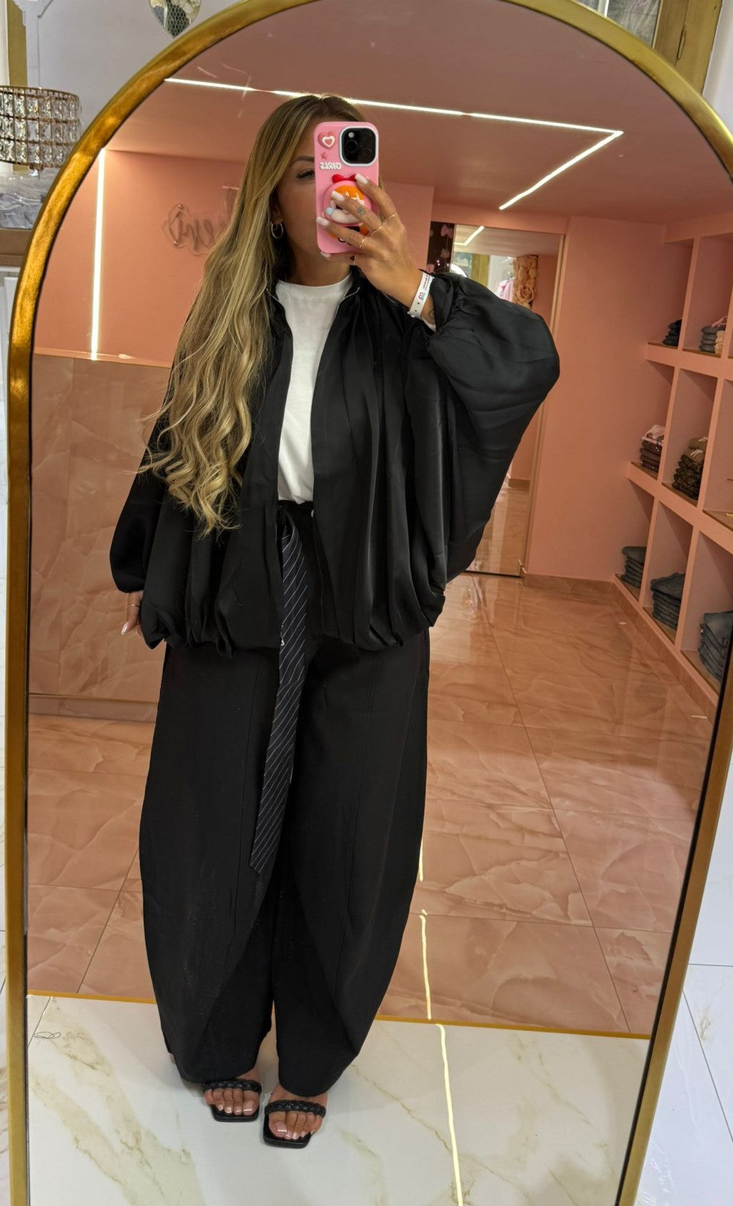 Pantaloni Classici Balloon Cravatta ♥