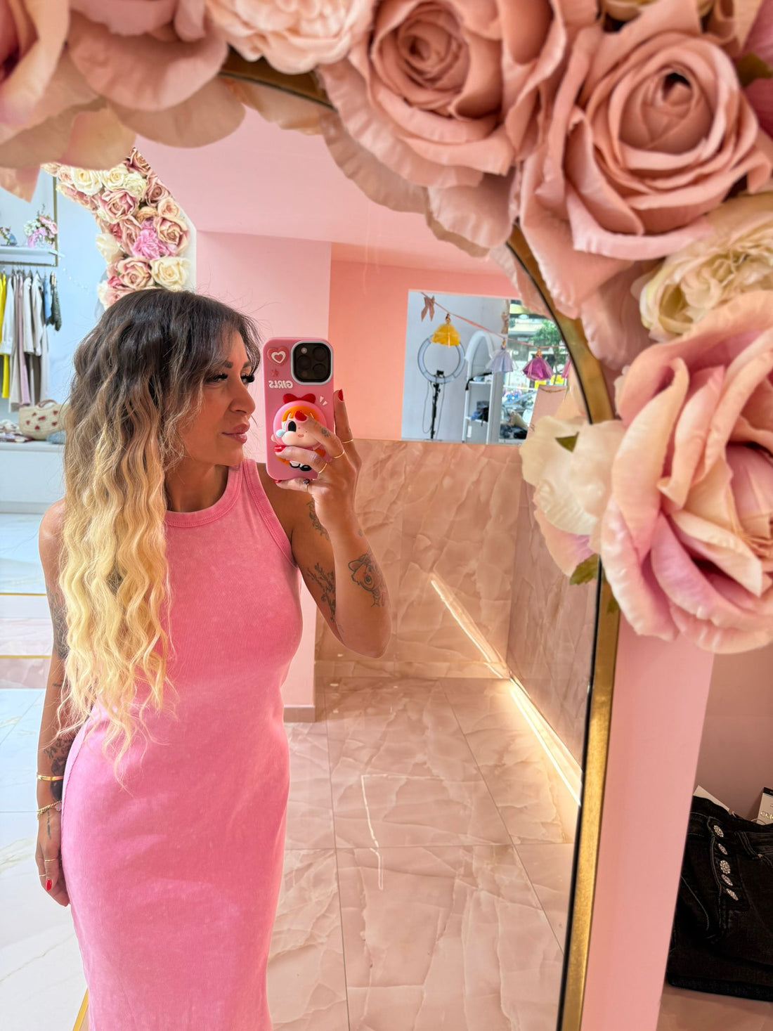 Dress Canotta Rosa ♥