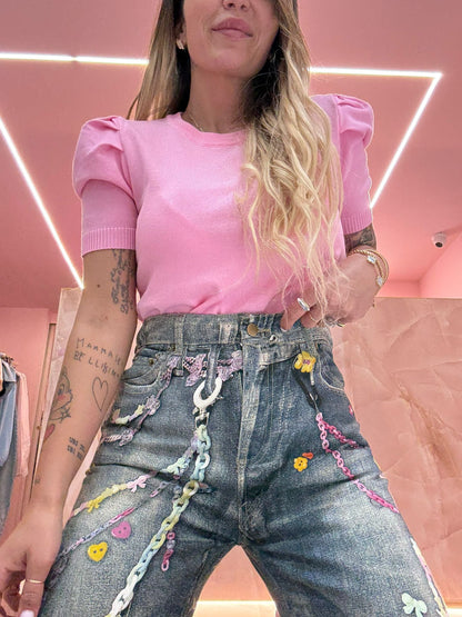 Jeans Con Stampe ♥