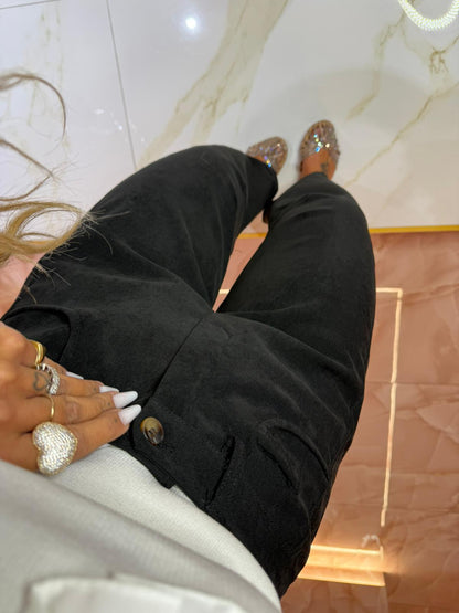 Pantalone Velluto Comoditè ye ye Nero  ♥