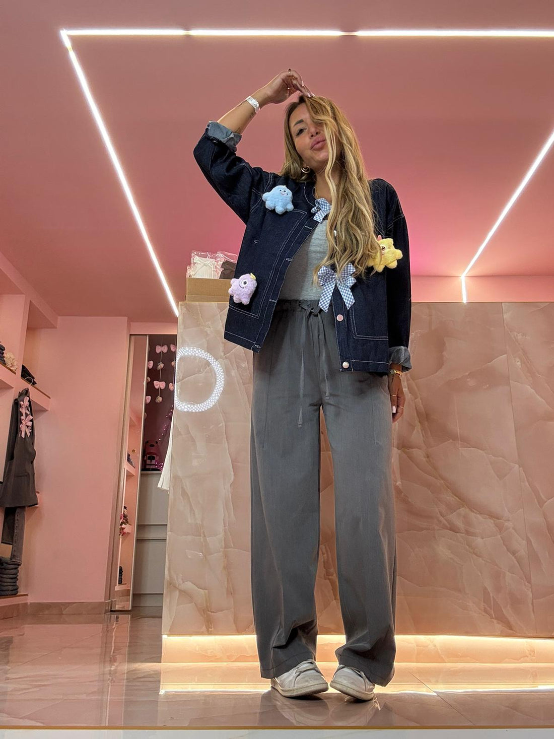 Pantaloni Semmy Grigio ♥