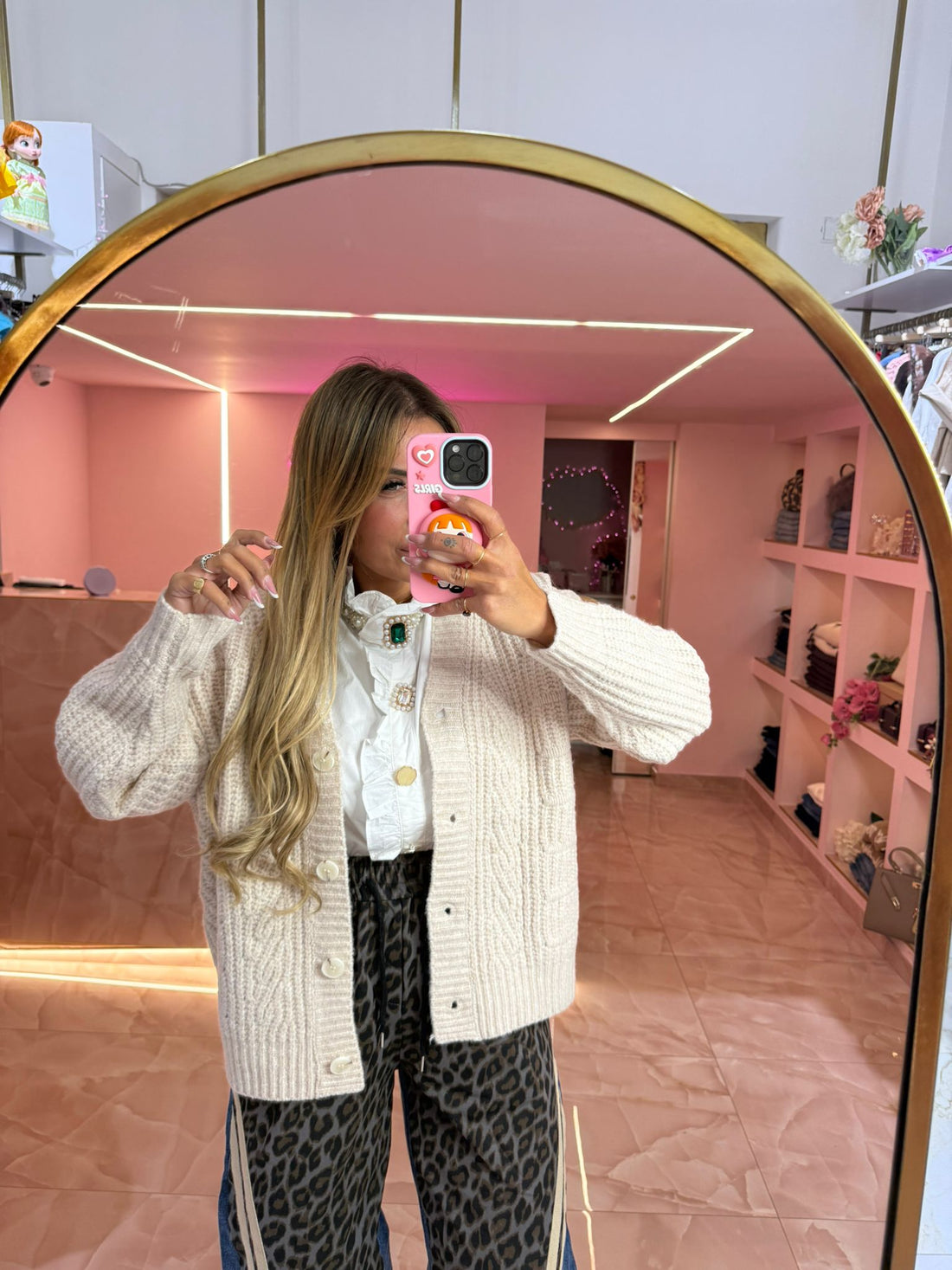 Cardigan Beige Treccine ♥