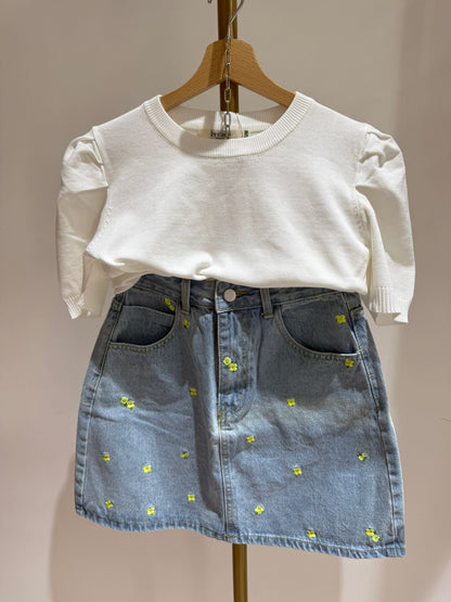 Midi In Jeans Fiorellini ♥