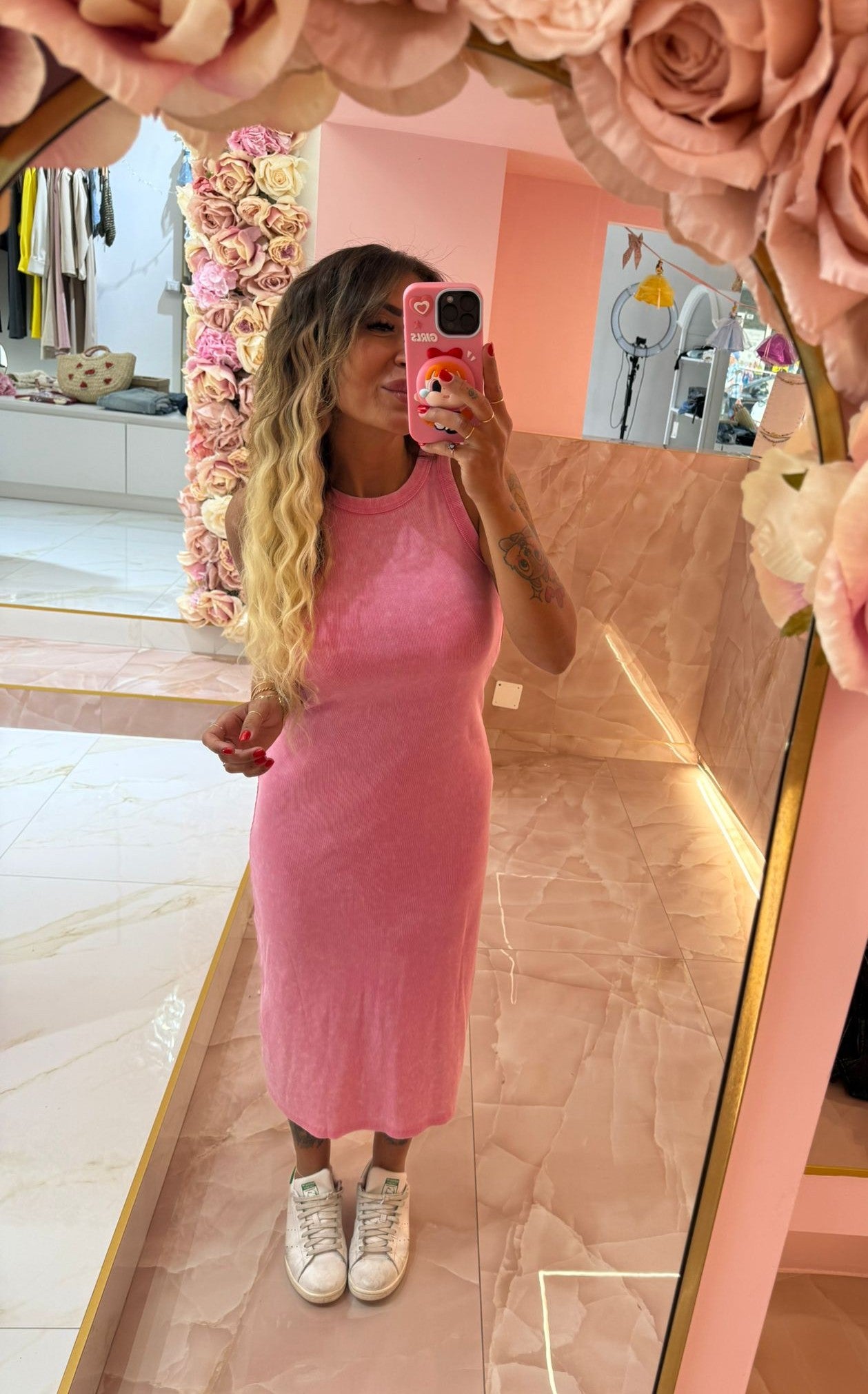 Dress Canotta Rosa ♥