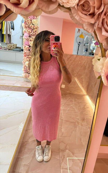 Dress Canotta Rosa ♥