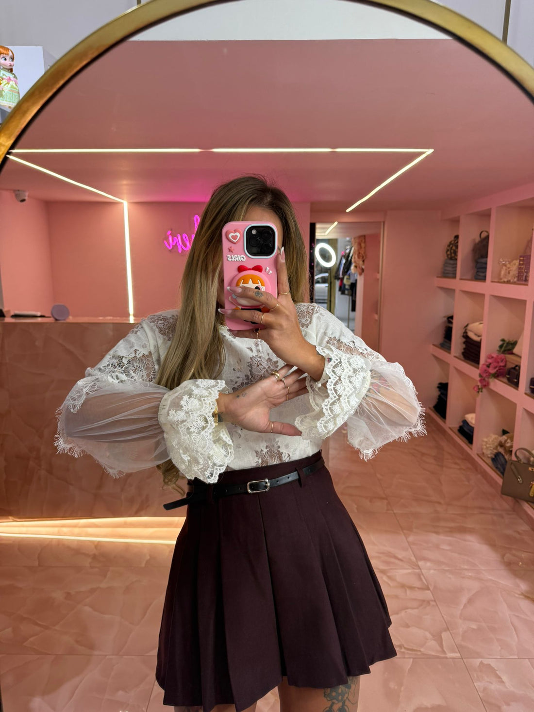 Camicia Pizzo Elisabetta ♥