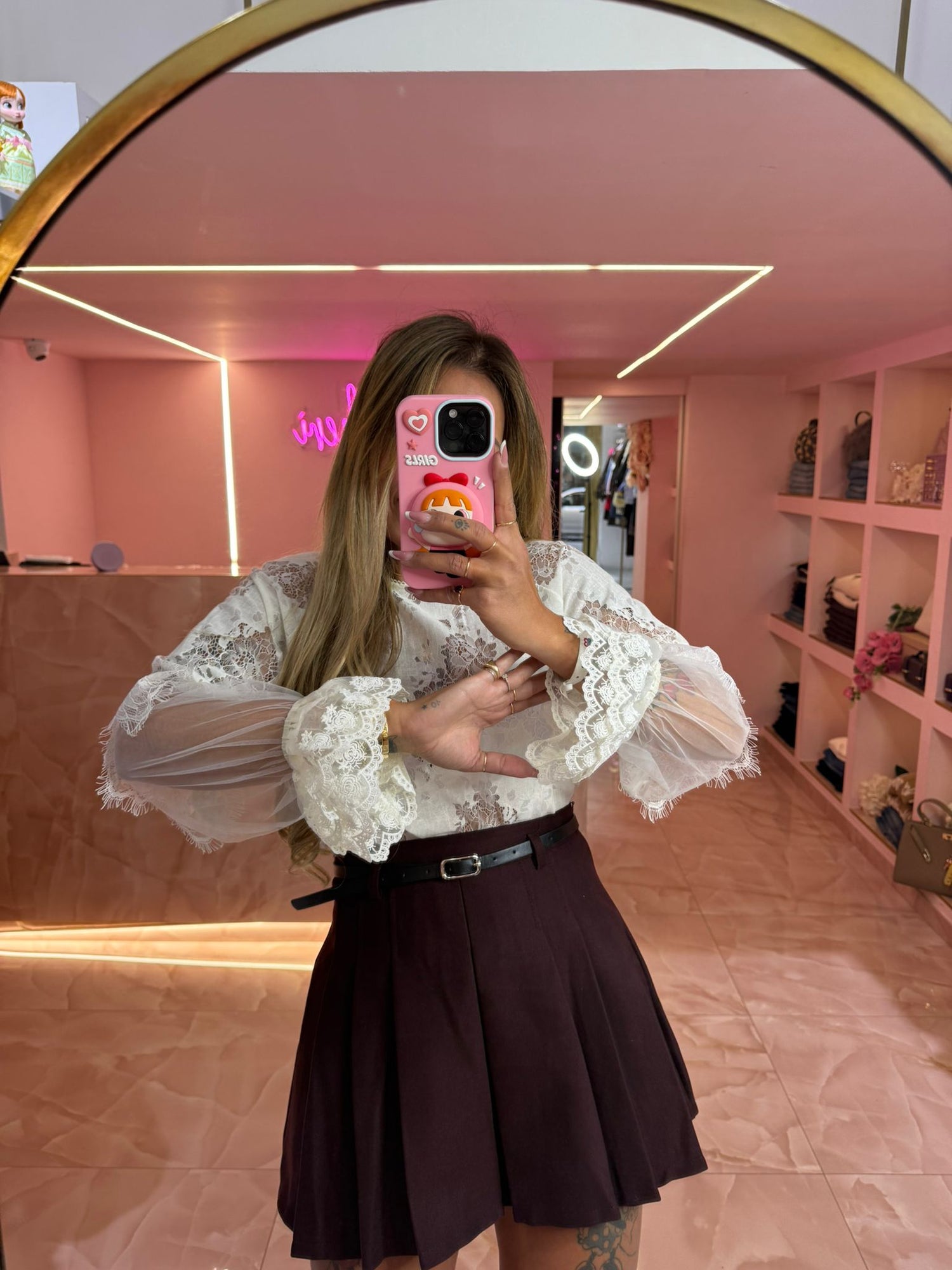 Camicia Pizzo Elisabetta ♥