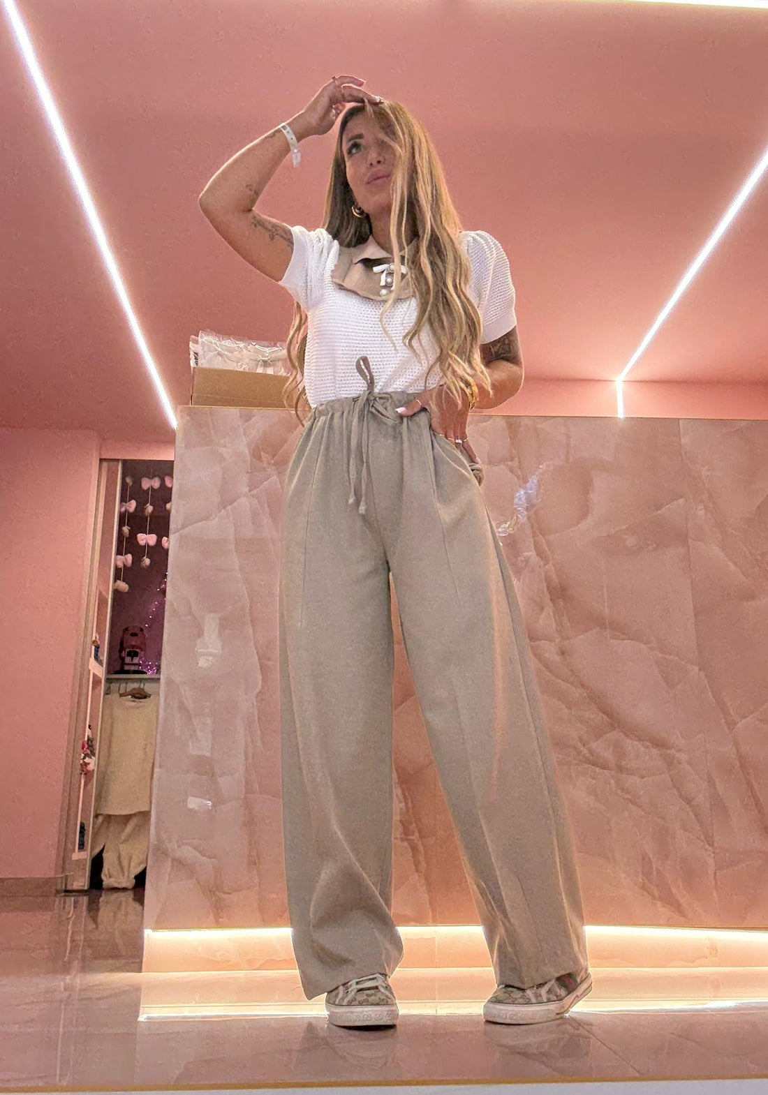 Pantaloni Semmy Beige ♥