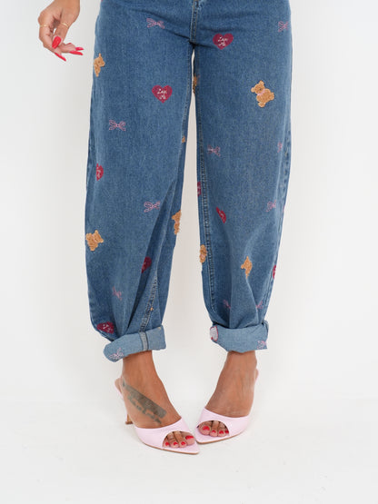 Coordinato Orsetti Del Cuore Denim ♥