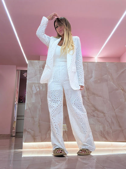 Coordinato Pizzo San Gallo Con Giacca ♥