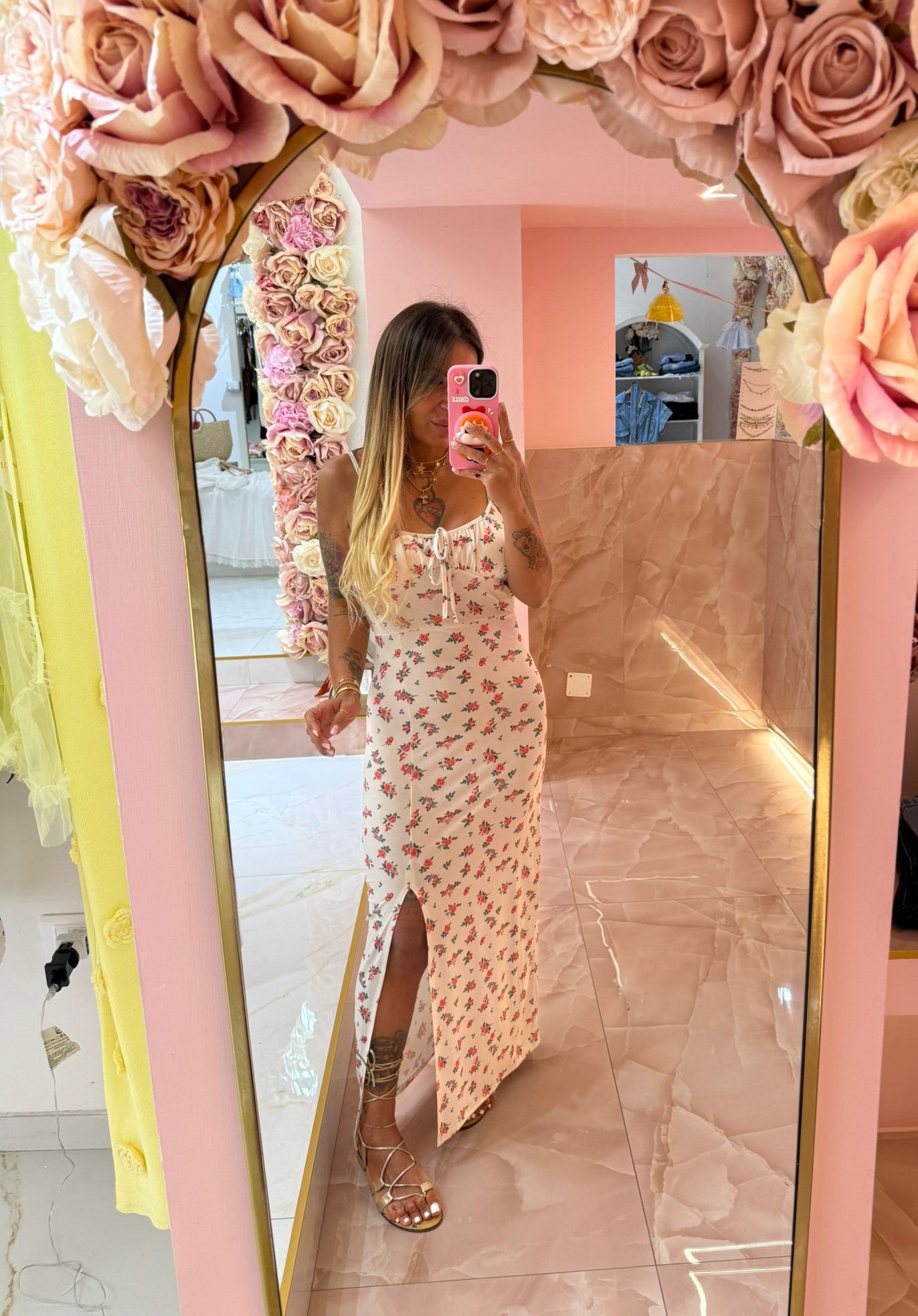 Dress Fiorellini Base Panna ♥