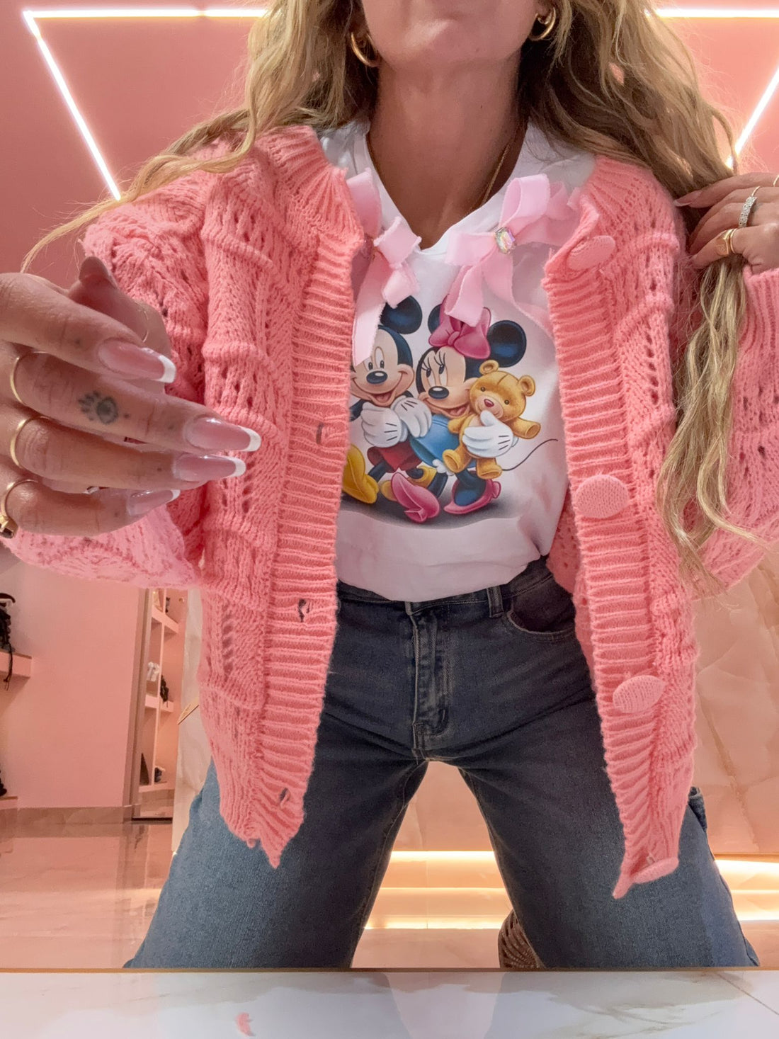 Shirt Minnie Zucchero Filato ♥
