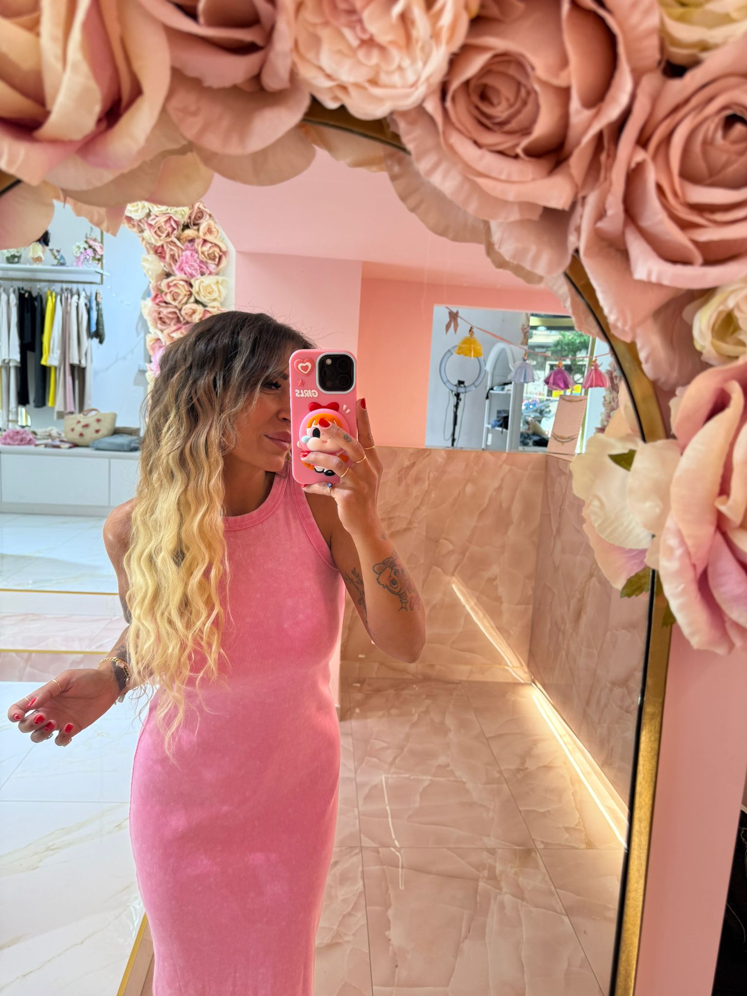 Dress Canotta Rosa ♥
