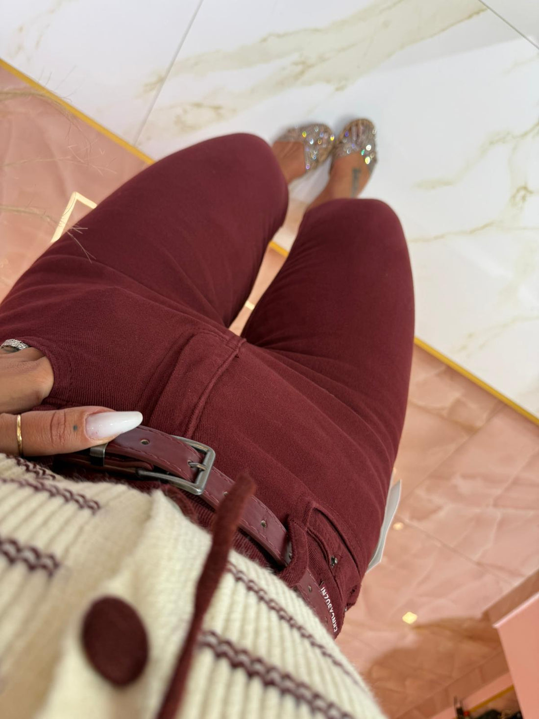 Jeans Diritto Bordo&