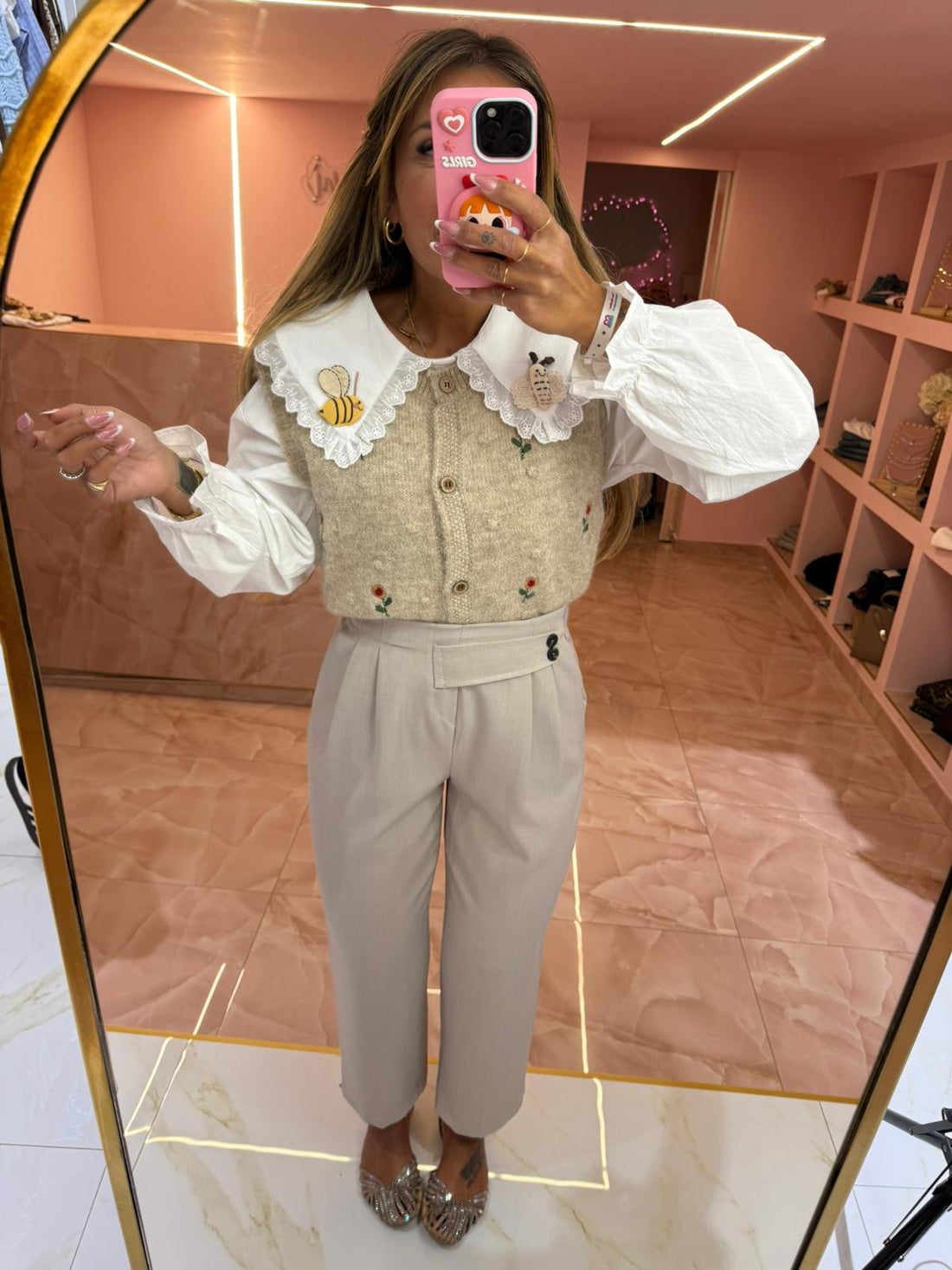 Pantalone Cielo Nocciola ♥