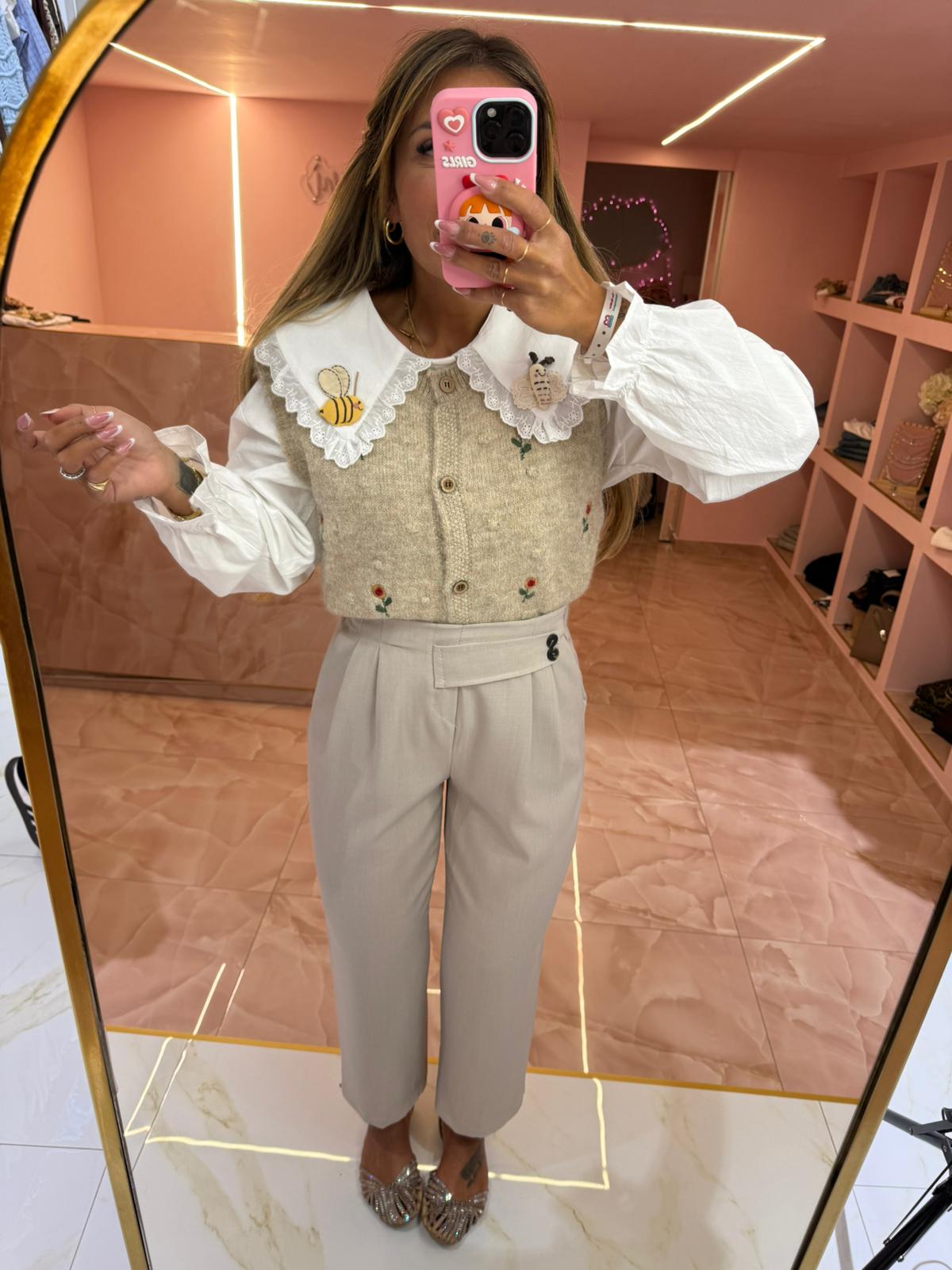 Pantalone Cielo Nocciola ♥