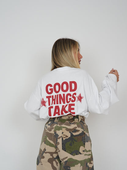 Shirt Le Cose Belle Hanno Bisogno Di Tempo ♥