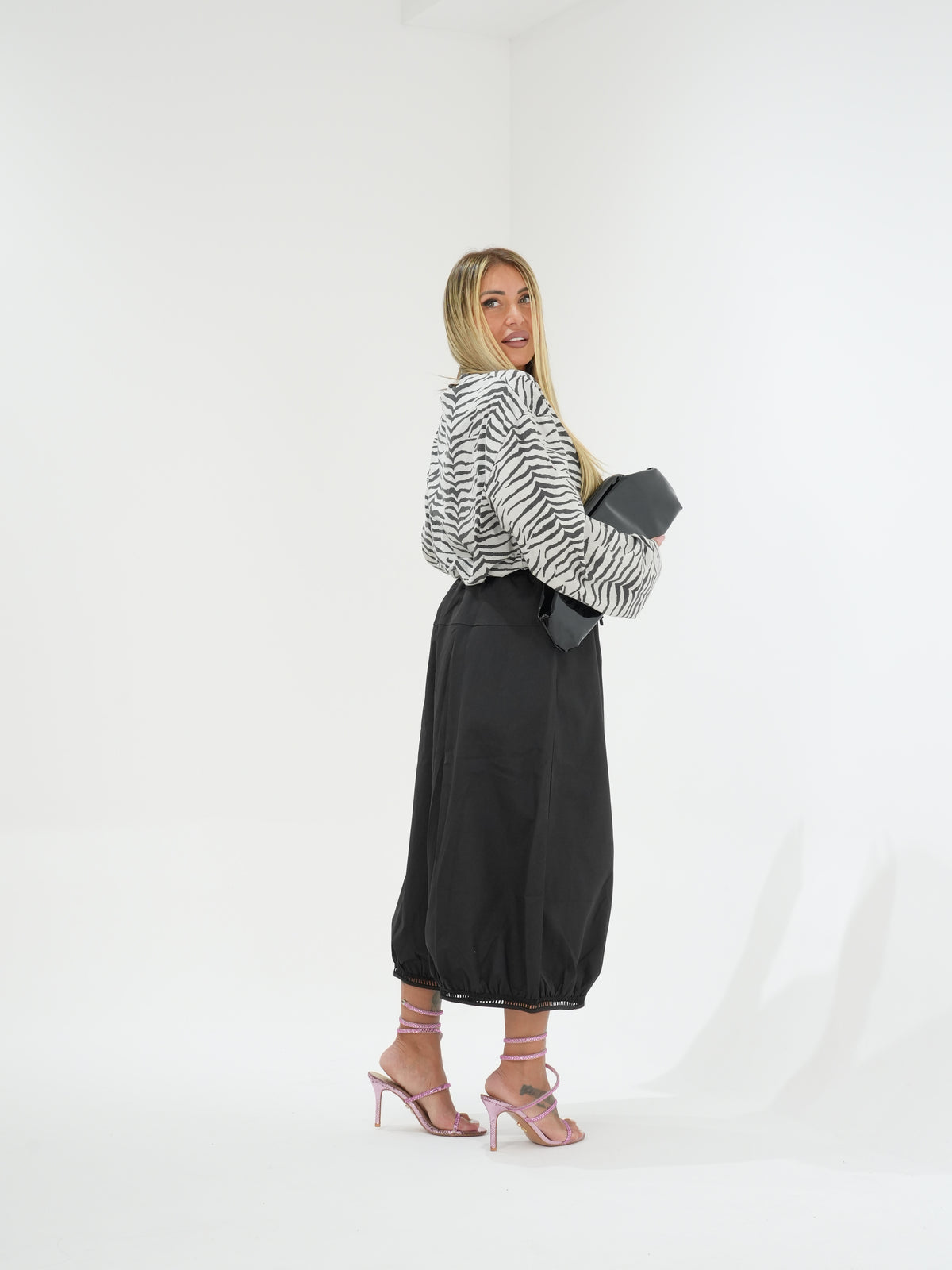Pantaloni Balloon Street Nero ♥
