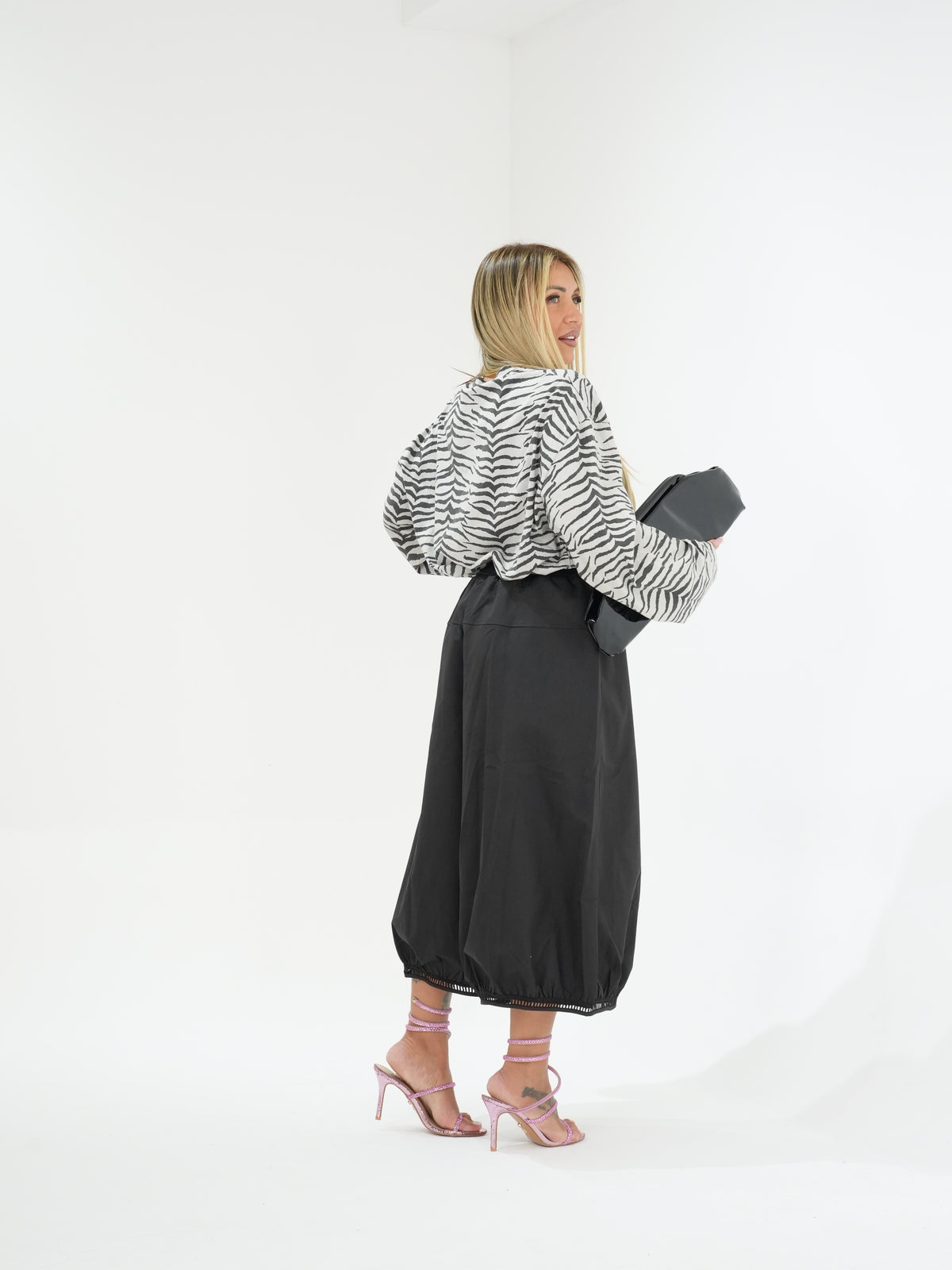 Pantaloni Balloon Street Nero ♥