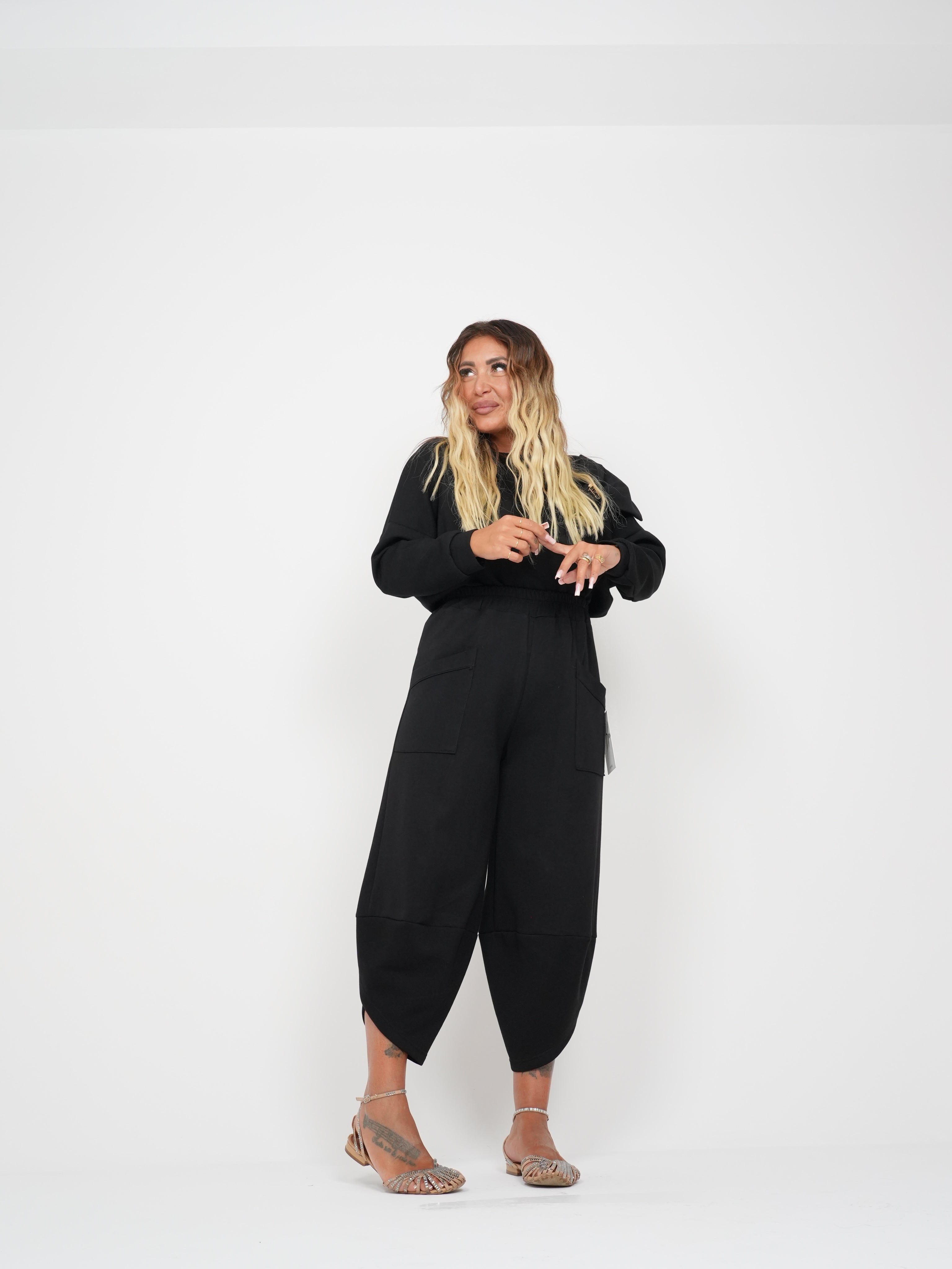 Coordinato La Fiocco Boutique Nero ♥