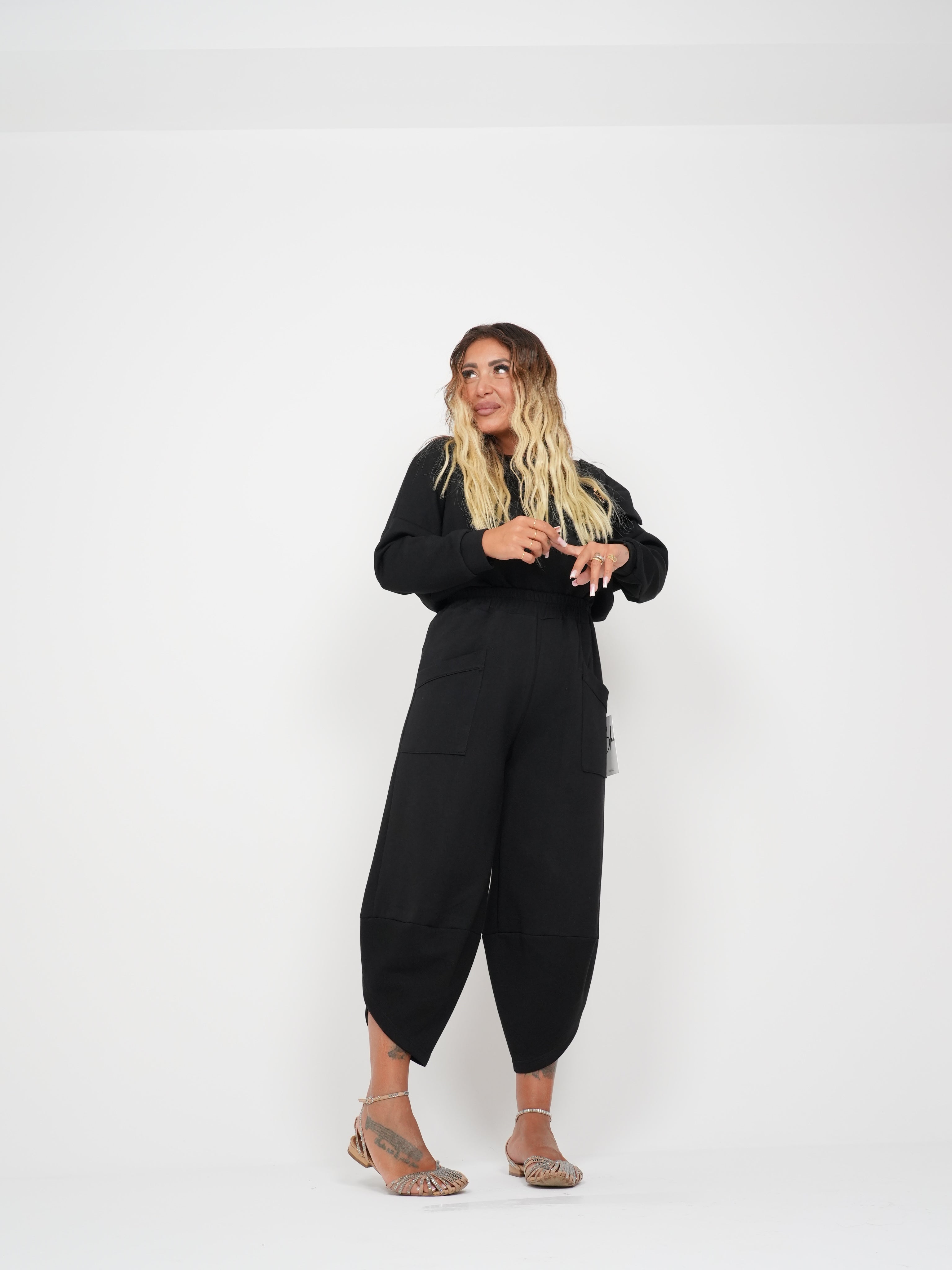 Coordinato La Fiocco Boutique Nero ♥