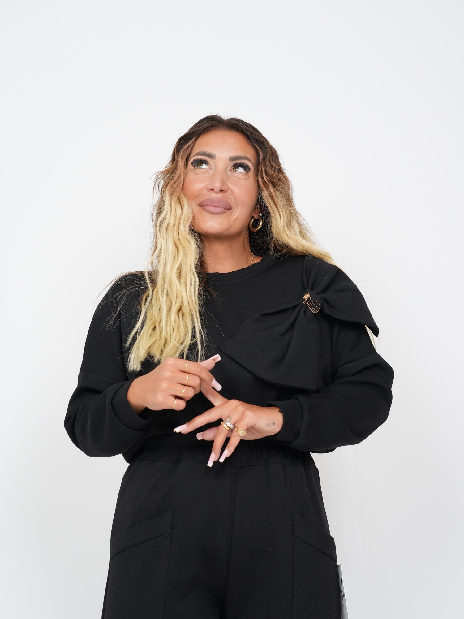 Coordinato La Fiocco Boutique Nero ♥