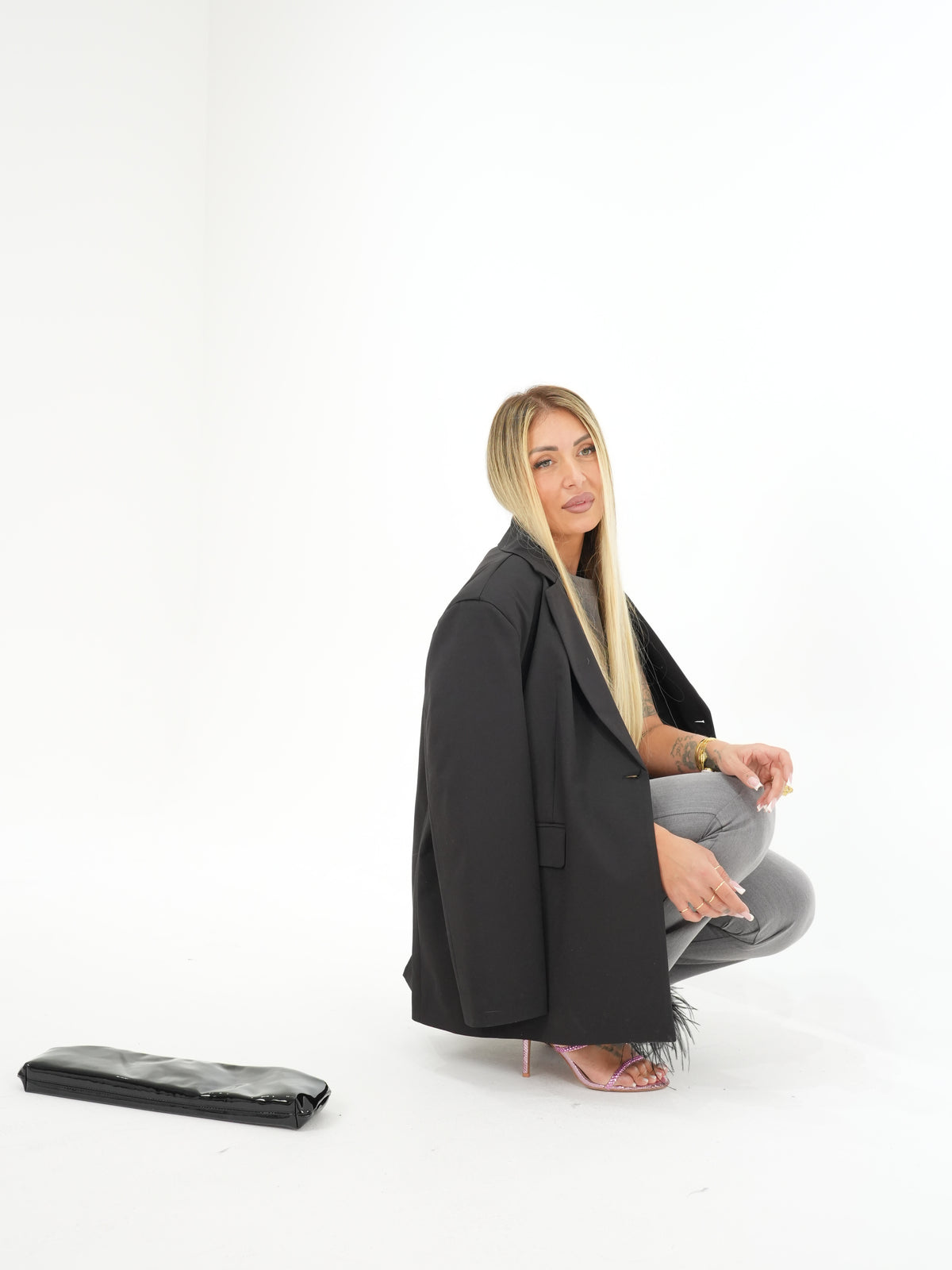 Giacca Nera By JustWest ♥