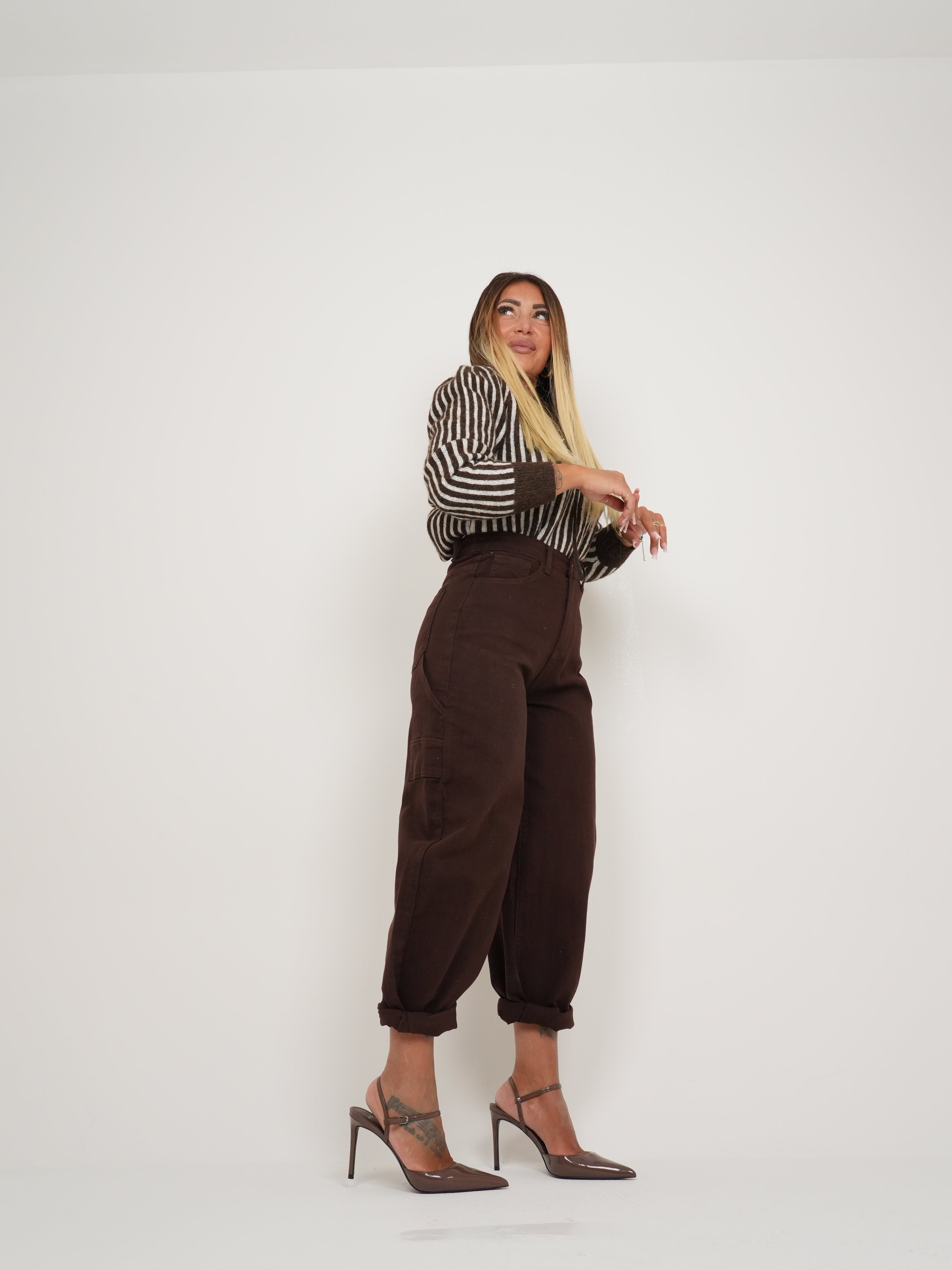 Jeans Ballon Testa Di Moro  ♥