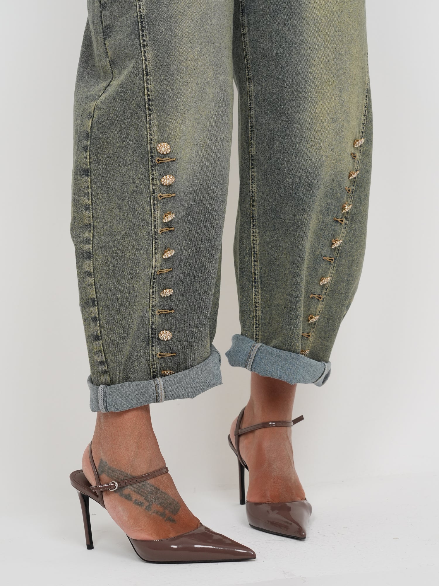 Jeans Strassando Con Amore ♥