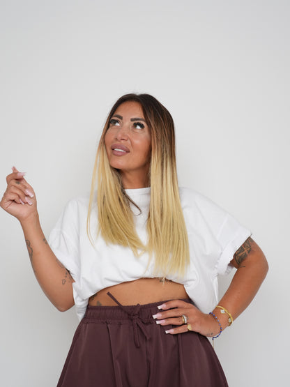 Maxi Shirt Over Size Bianca ♥