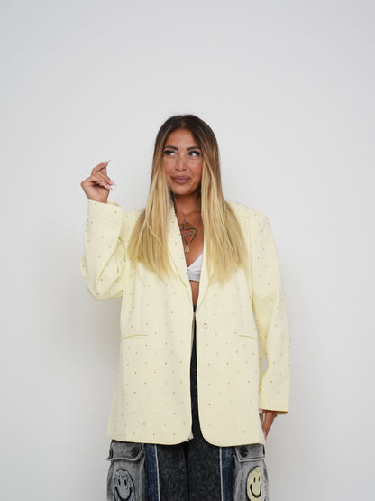 Giacca Glitter Glam Gialla ♥