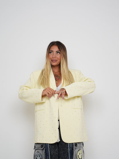 Giacca Glitter Glam Gialla ♥