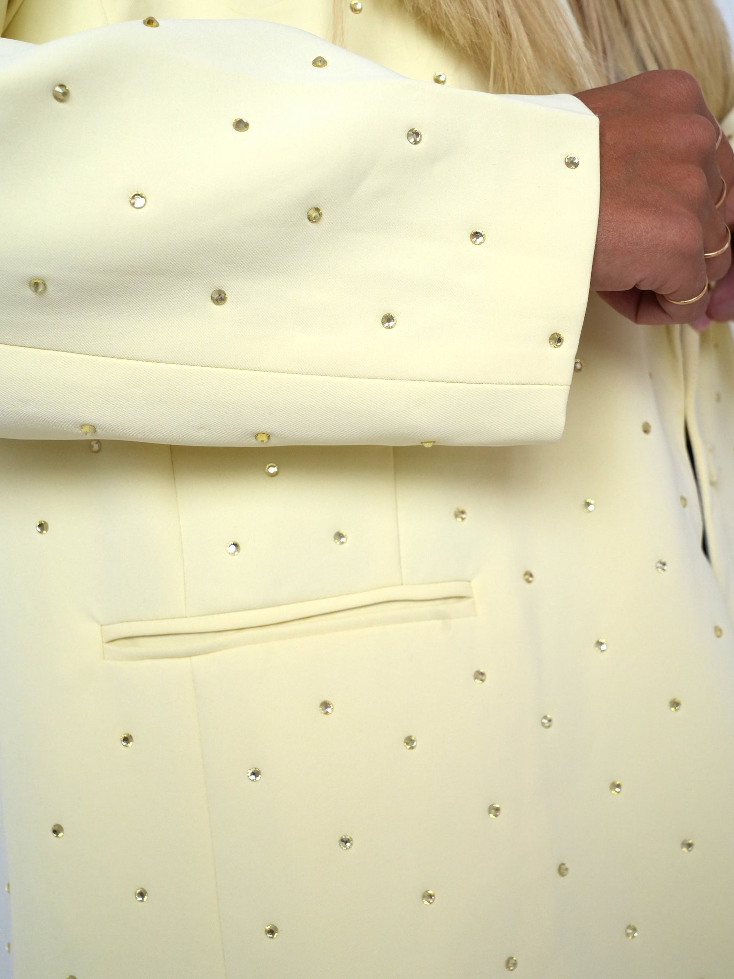 Giacca Glitter Glam Gialla ♥