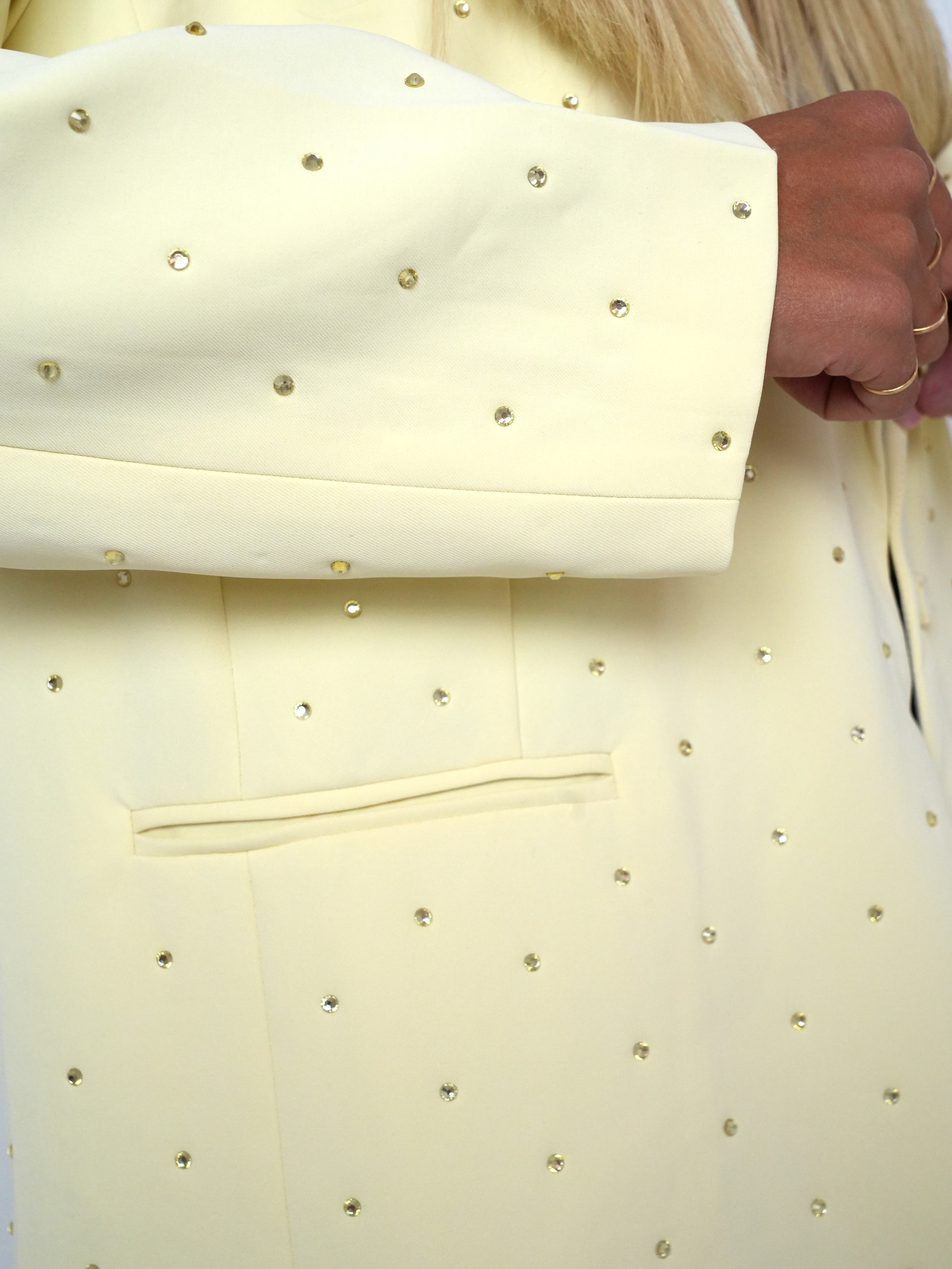 Giacca Glitter Glam Gialla ♥