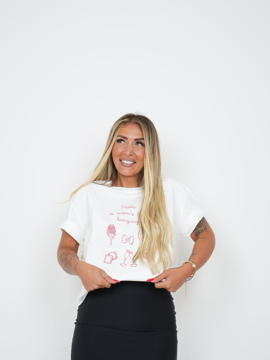 Shirt Love U Pasta Rossa ♥
