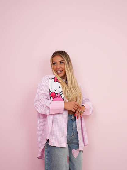 Camicia Quadretti Kitty ♥