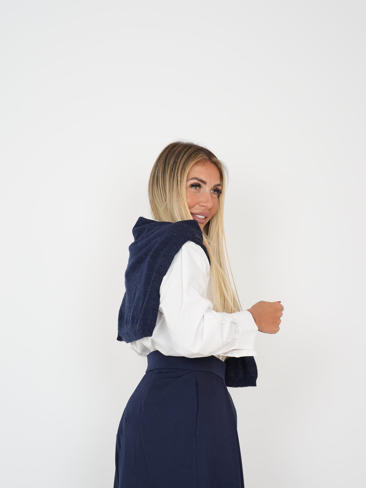 Magliettina Serafina Senza Bottoni Blu ♥