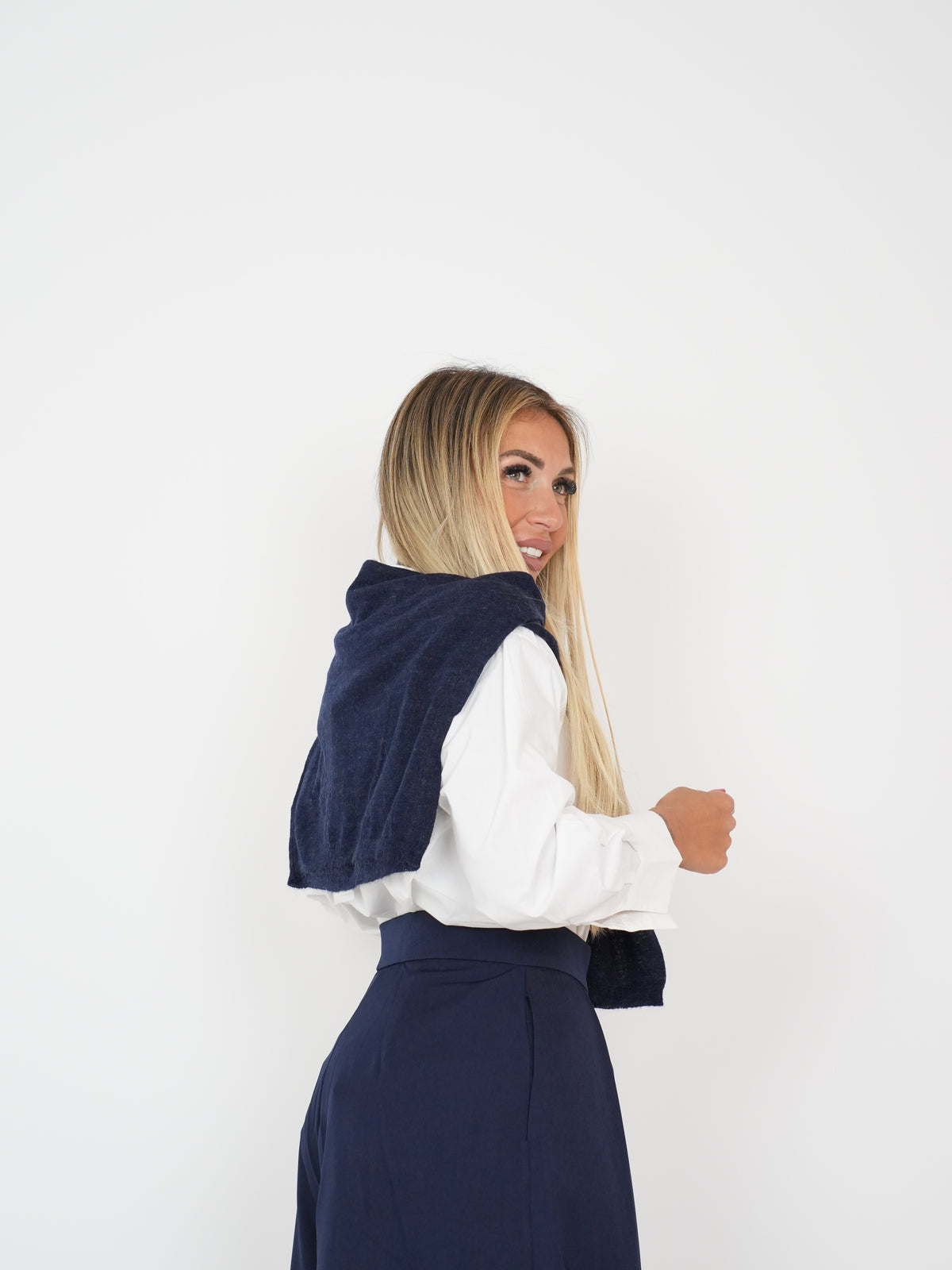 Magliettina Serafina Senza Bottoni Blu ♥