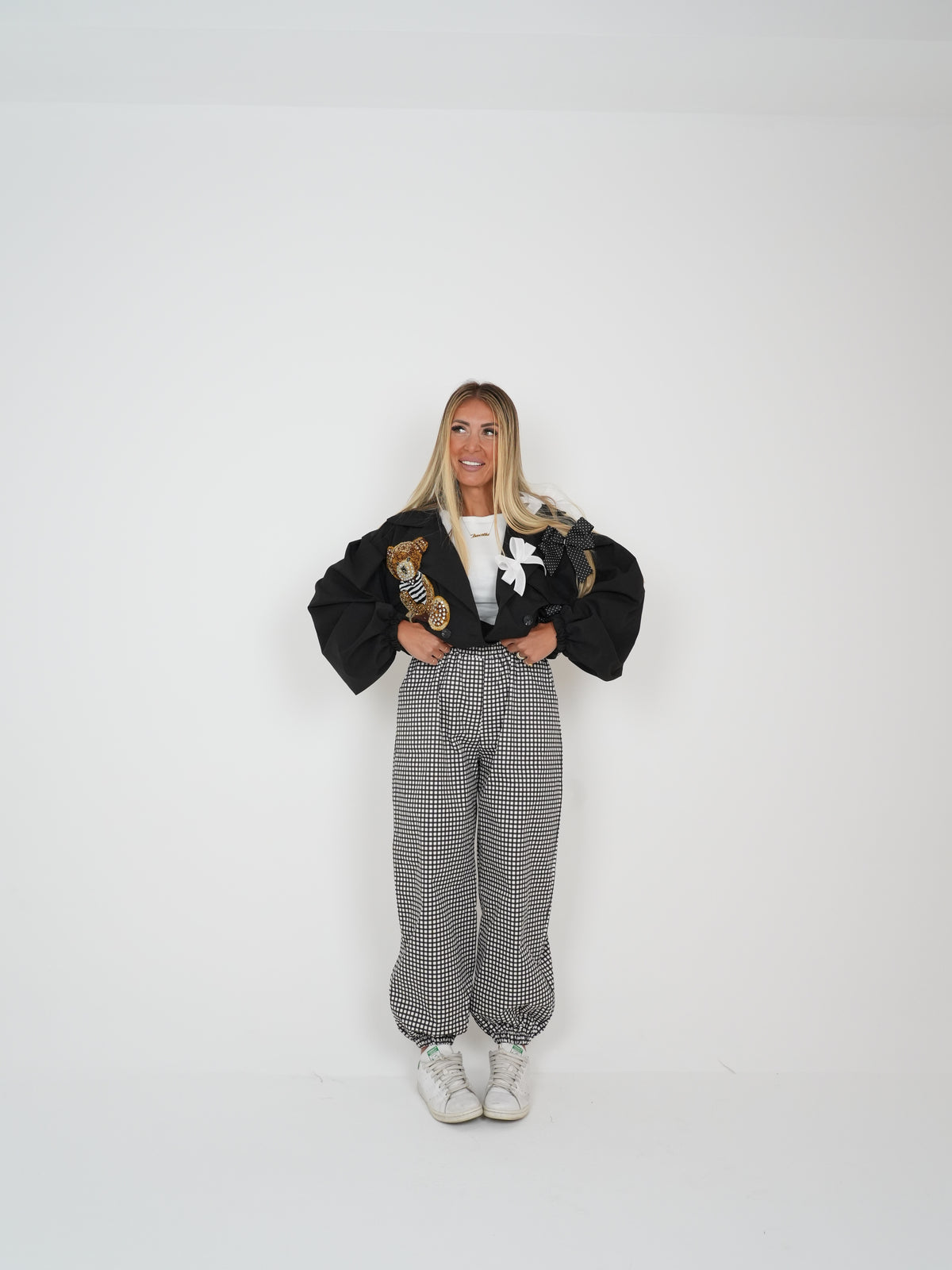 Pantalone Un PicNic Speciale Nero ♥