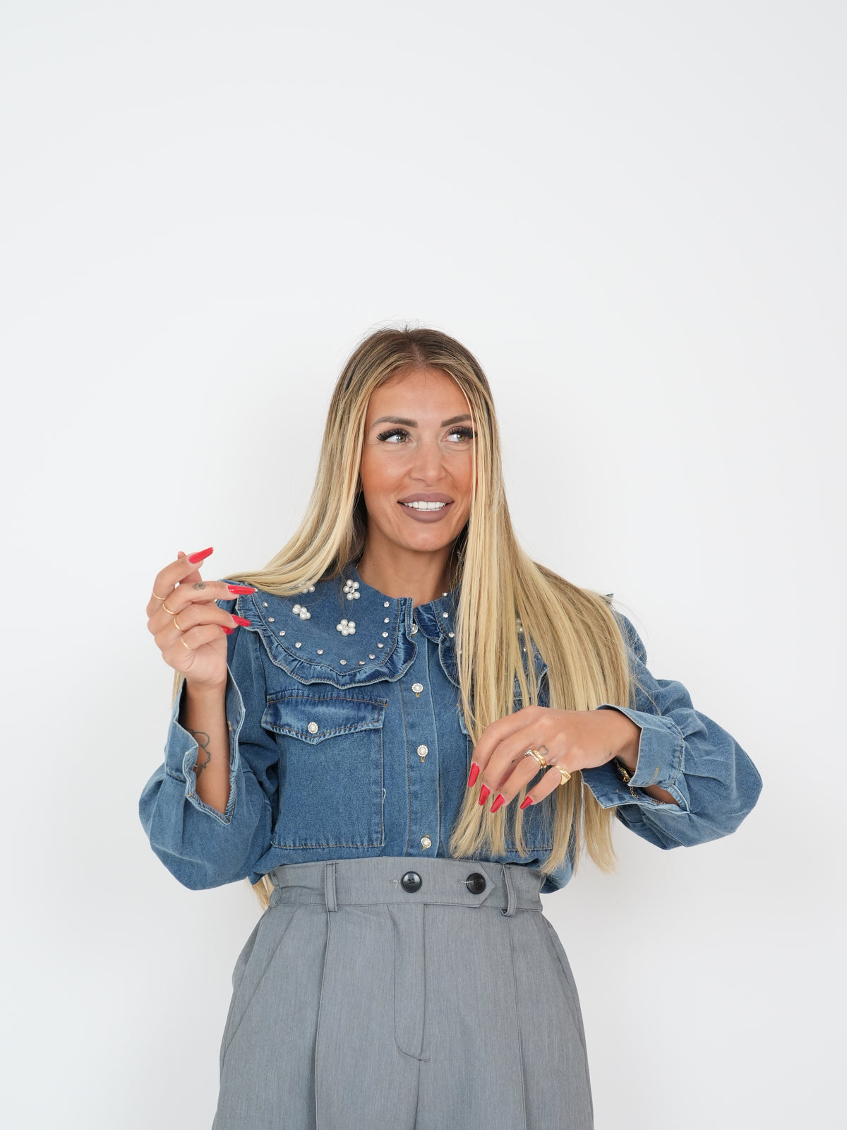 Camicia Denim Nonna Pry ♥