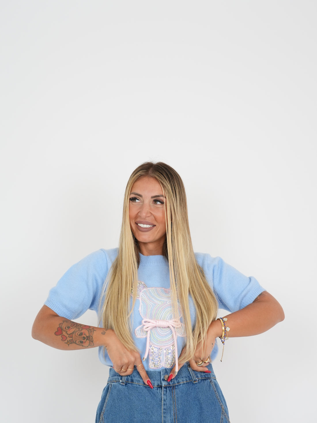 Maglia Orsetto Rainbow Polvere ♥