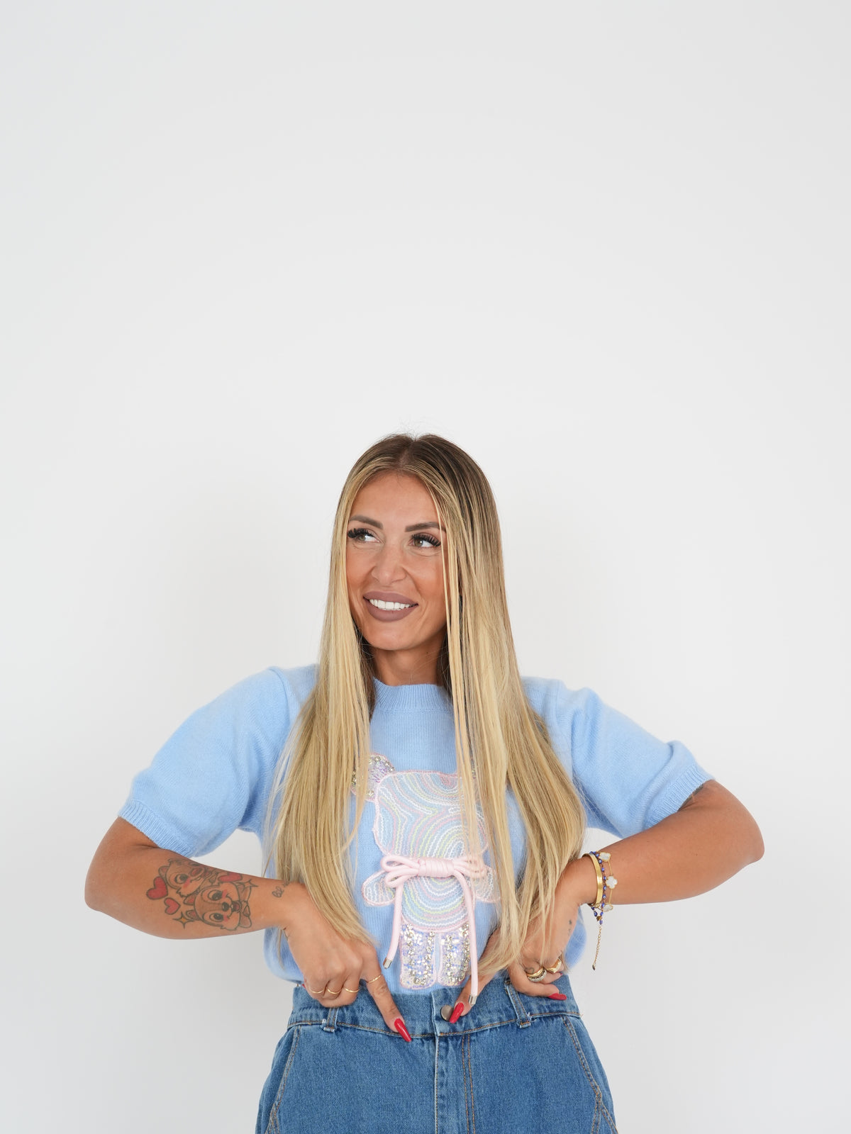 Maglia Orsetto Rainbow Polvere ♥