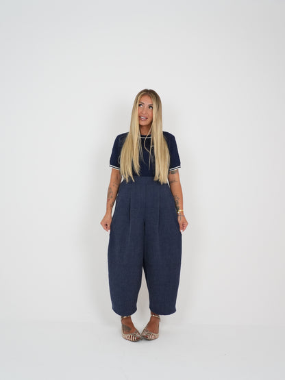 Pantalone Benjamin Blu Nido D&