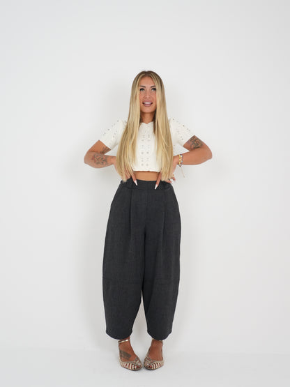 Pantalone Benjamin Grigio Nido D&