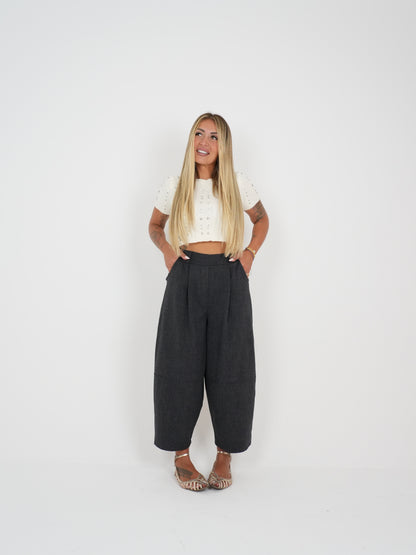 Pantalone Benjamin Grigio Nido D&