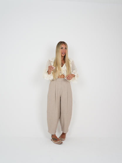 Pantalone Benjamin Beige Nido D&