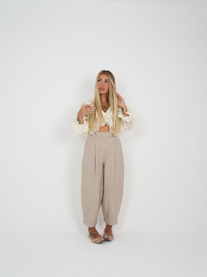 Pantalone Benjamin Beige Nido D&